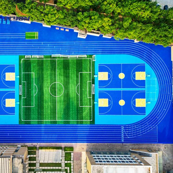 Piso esportivo em PU Piso esportivo modular Piso de quadra de basquete Piso