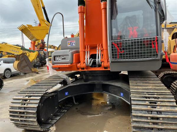 Máquina escavadora hidráulica usada de Ton Used Hitachi ZX200 da máquina escavadora 20 da esteira rolante