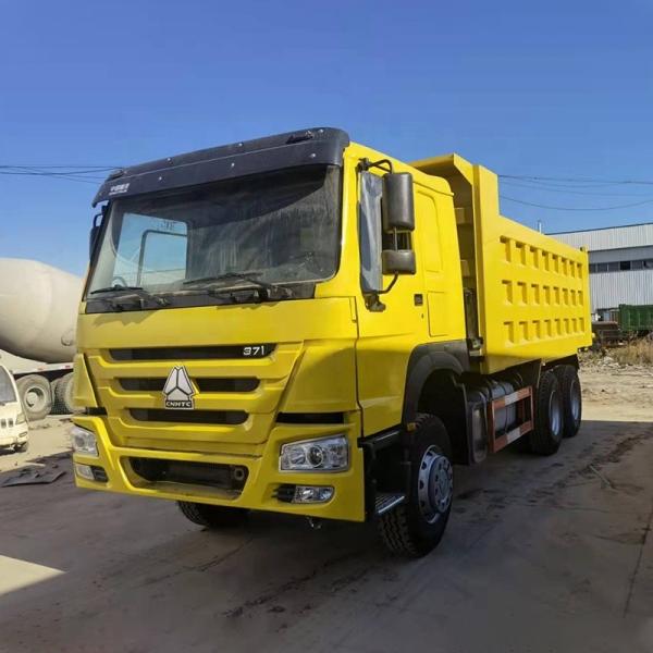 Second Hand HOWO 8x4 35-40 Ton Tipper Truck for Construction Mine in Good Condition