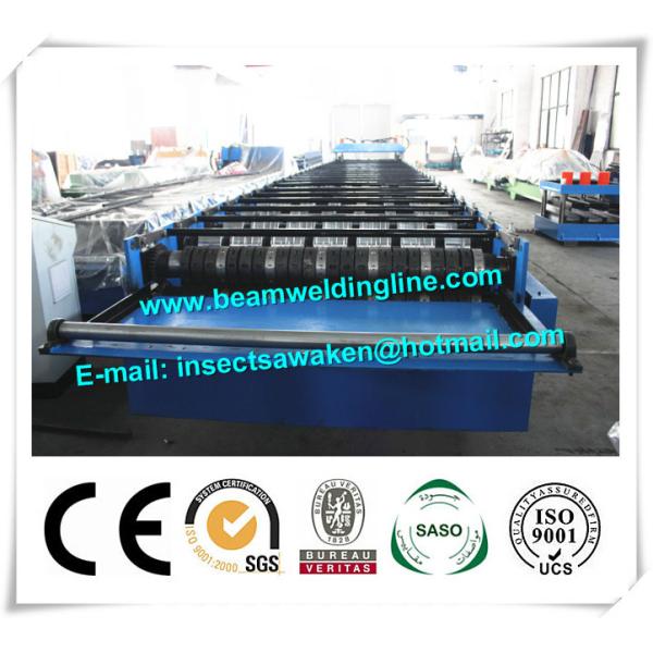 44KW 1.2mm PUF Polyurethane Sandwich Panel Making Machine 5T Decoiler