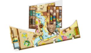 Pirate Ship Theme Indoor Playground , Inside Play Zone Equipment