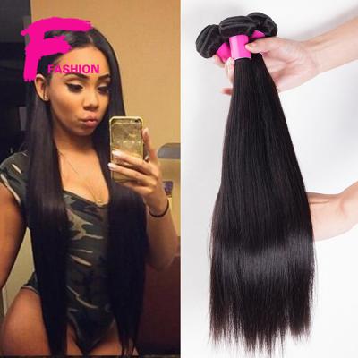 6A quality Brazilian hair Brazilian virgin hair straight unprocessed human hair Brazilian