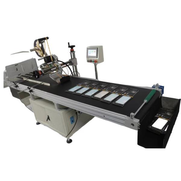 Wood Packaging Material Automatic Flat Surface Paging Labeling Machine for Chemical Bags