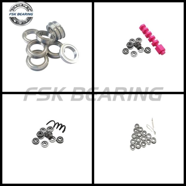 FSK MF83 Open Type Special Miniature Bearing 3*8*2.5mm Steel Flange Cup Bearing Lucky Cat Toy Bearing