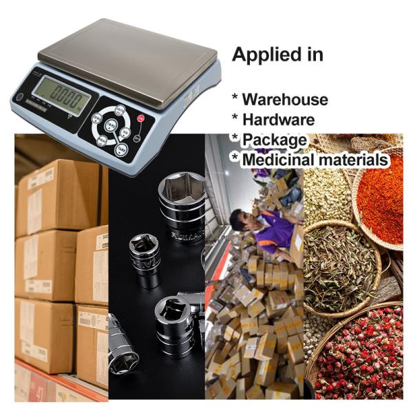 Commercial Stainless Steel Weighing Scale For Grocery Store / Market CWT7
