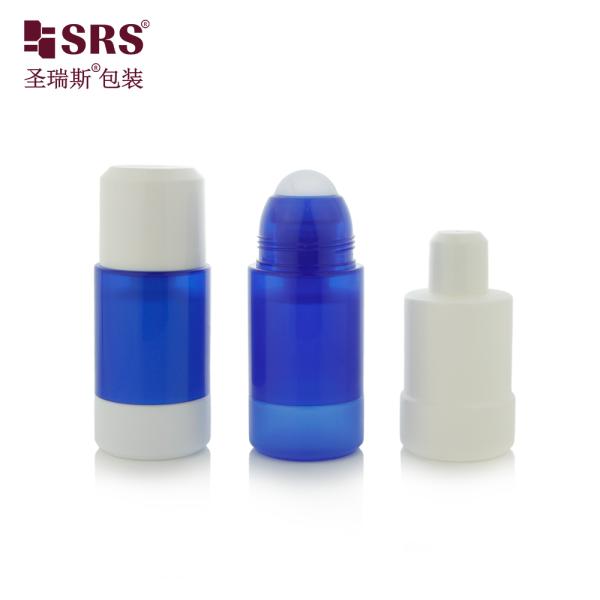 RPPE 50ml 75ml Luxury Replaceable Roller Ball Bottle PP PCR MONO Material
