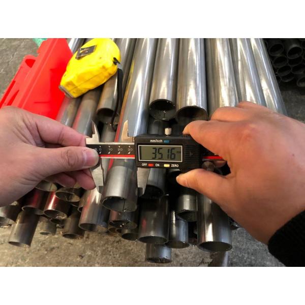 Polished AISI Stainless Steel Pipe GB JIS 304 DIN EN Square Rectangle