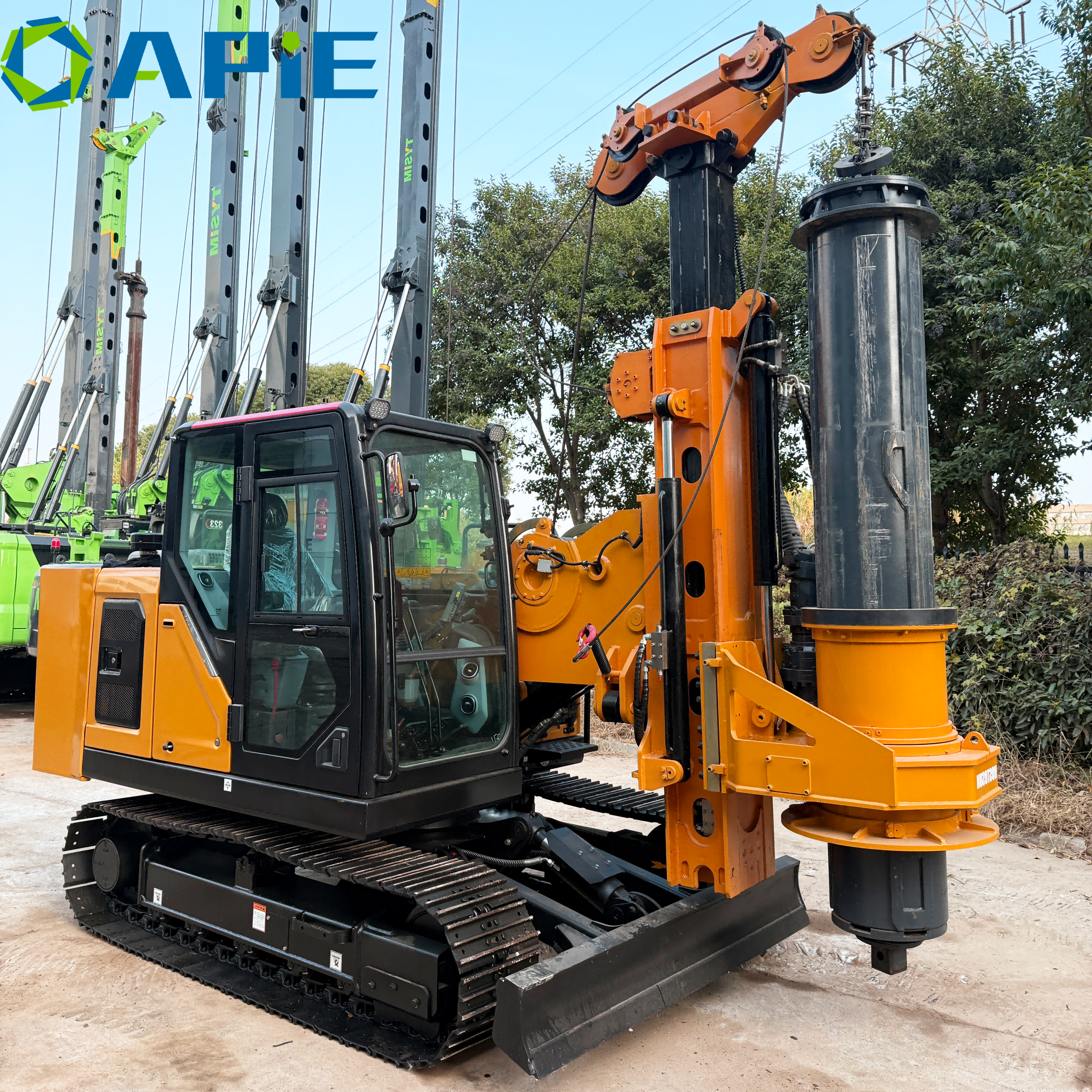 Hypertec Mini Bore Pile Drilling Machine and Compact Equipment for Drilling of Small Diameter Piles