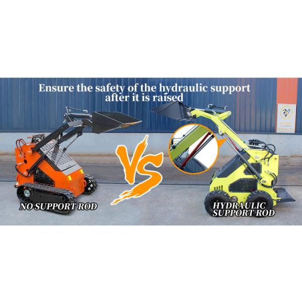 FREE SHIPPING Cheap New Small Mini Small Garden Loader Track Mini Skid Steer Loader