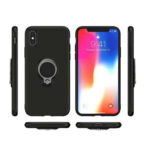 Paited Color Ring Magnetic Car Mount Holder Soft TPU Case Back Cover For Xiaomi Redmi NOTE6 Pro Redmi6/Redmi6A MI8SE S2
