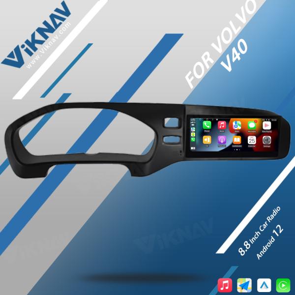 Viknav LHD LCD V40 Volvo Сенсорный экран 2011-2019 GPS навигация 1920x1200