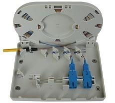 Small Indoor Fiber Termination Box Corrosion Resistance Easy To Close And Open