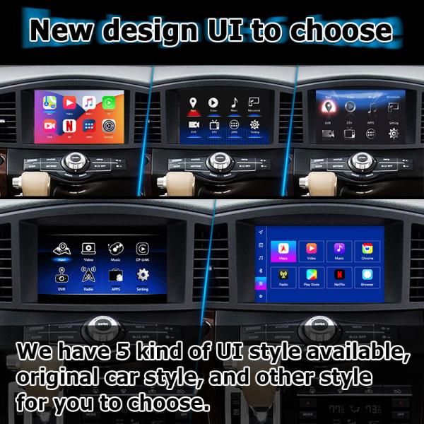 Android 13 Система беспроводный интерфейс Carplay для Nissan Quest RE52 Elgrand E52 2011-2020