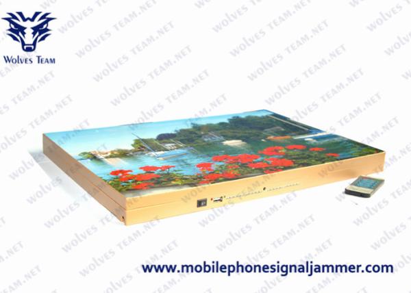 Bluetooth GSM PHS 3G 4G Hidden Signal Jammer Built in Antenna with AC Power Cable