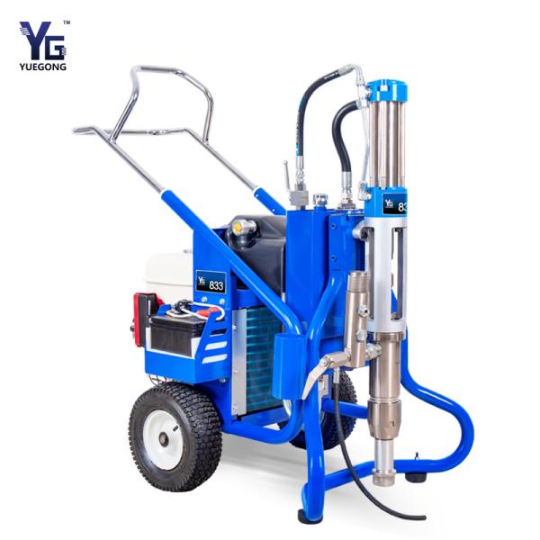 High Pressure Airless Putty Spray Machine Gasoline Driven Power 7500W 13HP