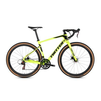 Através da bicicleta do quadro do eixo 45cm