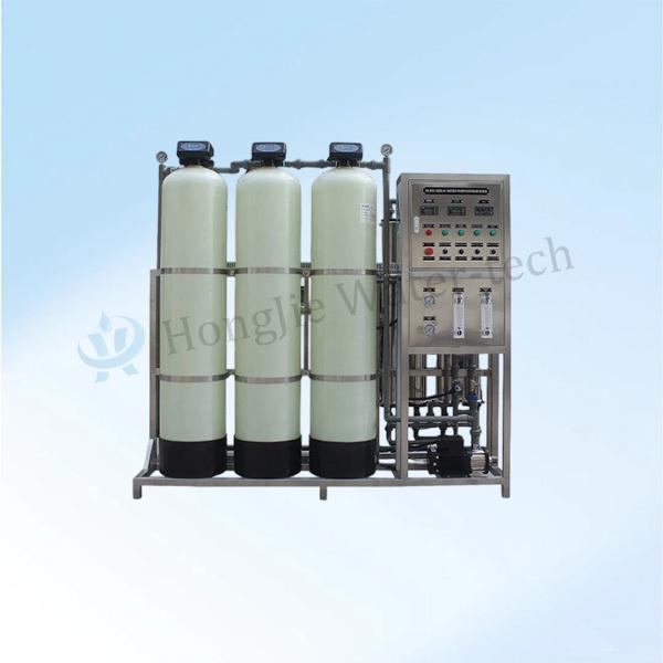 Système de purification de l'eau en acier inoxydable RO 1000L/h pour une utilisation industrielle