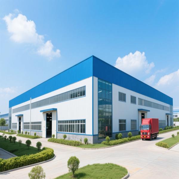 Deeply Customized Light Steel Structure Workshop for Industrial Manufacturing