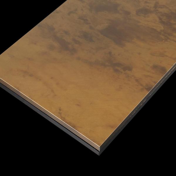 Bronze Antique Stainless Steel Sheet Cladding 304 316 0.3mm - 3.0mm