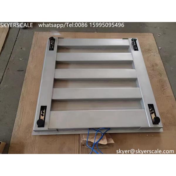 High Precision 1.2x1.2m 3 Ton Stainless Steel Digital weighing floor scale