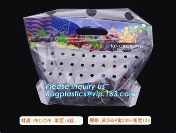 Stand Up Roasted Chicken Packaging Bags With Zip Top hot roast, rotisserie chicken bag, microwaveable bag, slide plastic