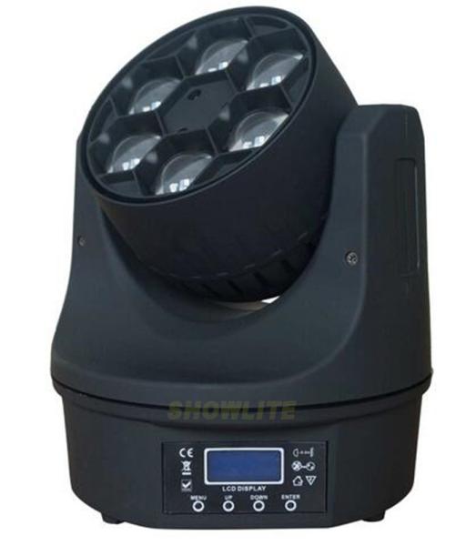 6x10w Bee Eyes 4 In 1 RGBW LED Moving Head Light For Party Events  DJ Night Club Disco LED stage light