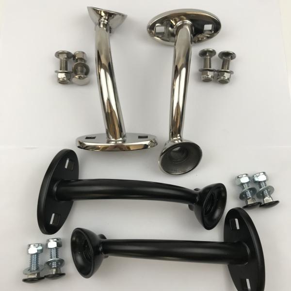 Black Highboy Fenderless Hot Rod Headlight Mount Universal Parts for Versatile Car Customization