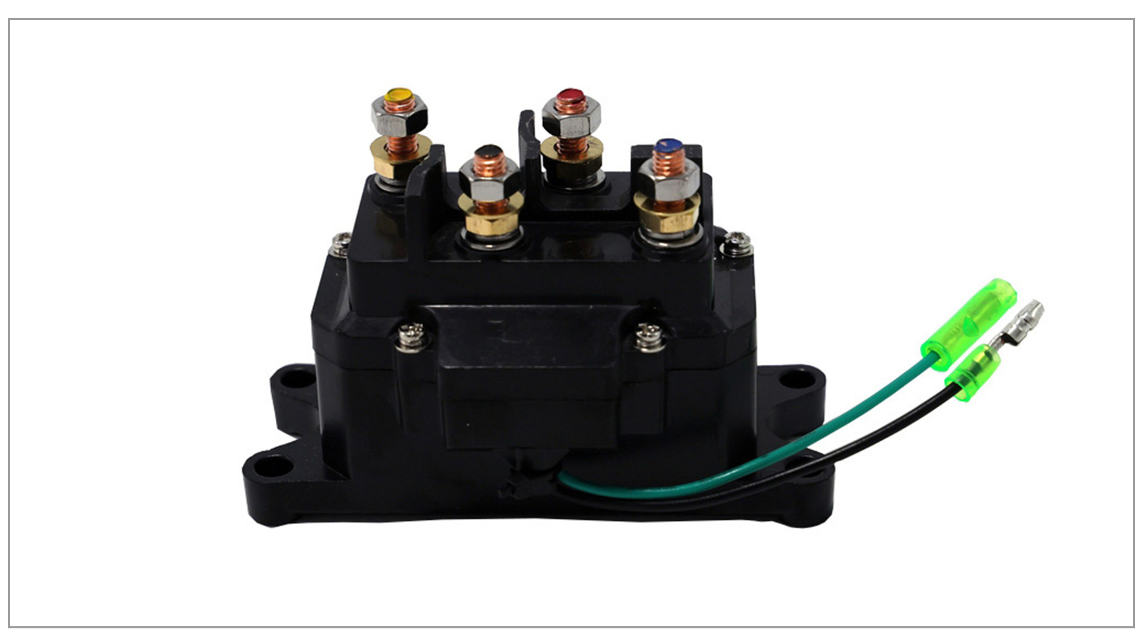 12V 250V ATV UTV Start Winch Control Relay Solenoid 9000 LB