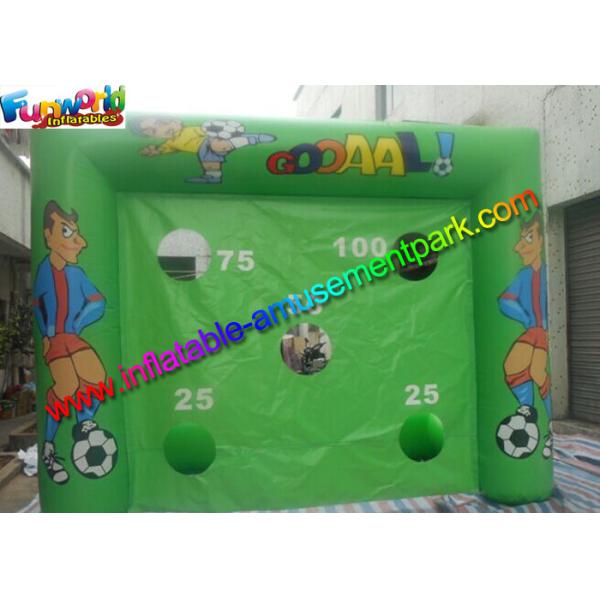 Meta inflable del fútbol, arena inflable del fútbol de la meta del lanzamiento con los 4m x 3M