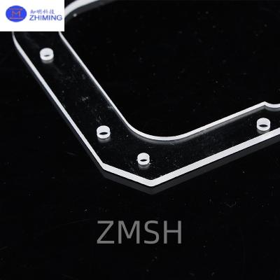 UV / IR Grade Quartz Through Hole Plates Custom Cut High Temperature Chemical