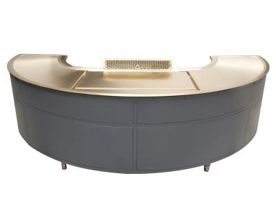 Teppanyaki Customize Commercial Buffet Equipment LPG Rectangle Teppanyaki Grill Iron Plate Surface
