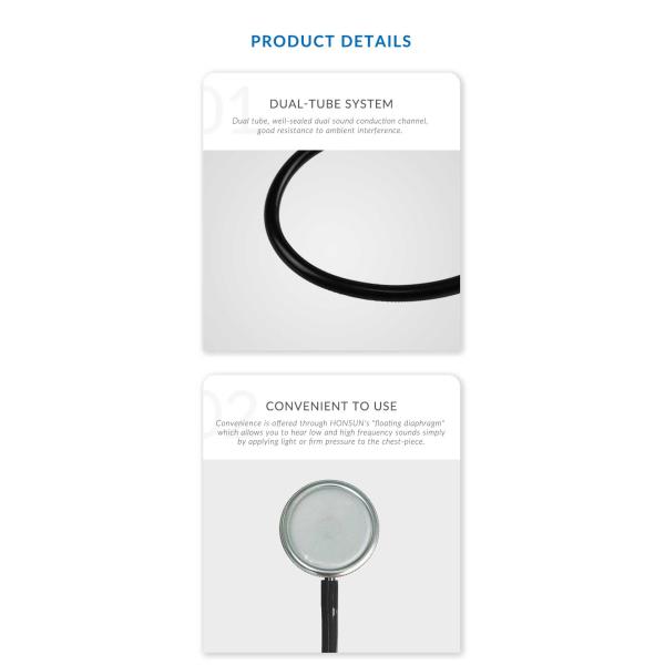 Хирургические наборы стетоскопа диагностик с сумкой нейлона для студент-медика