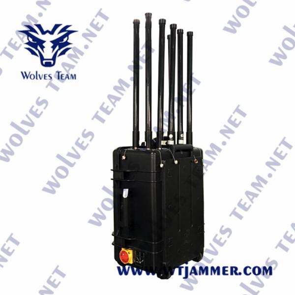 Jammer 3G 4G LTE 4G Wimax 5G WIFI 1200W 1000m сигнала CDMA PCS портативный