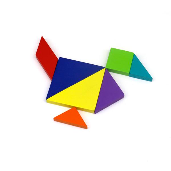 マグネット 木製パズル タングラム ゲーム 整理 積み重ね 旅行 タングラム パズル 大人向け