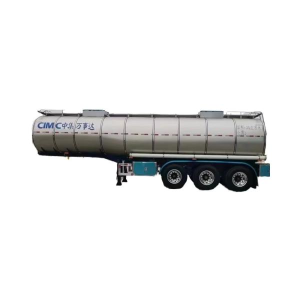 CIMC Camion pétrolier diesel d'occasion Camion 6x4 roue motrice Transmission manuelle Huile d'eau stockage chimique ravitaillement en acier stockage