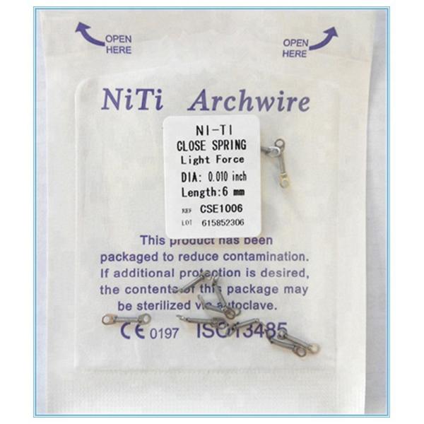 Orthodontic Stainless Steel Bull Braces Loop Wire For Teeth Alignment And Dental Retention