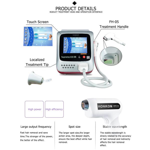 china Vertical high power new tri-wavelength depilacion equipment maquina de hair removal 810 808nm laser diodo