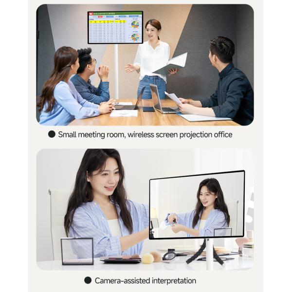 300 cd/M Smart Portable TV de 21,5 pulgadas IPS Portable Stand TV de 60Hz