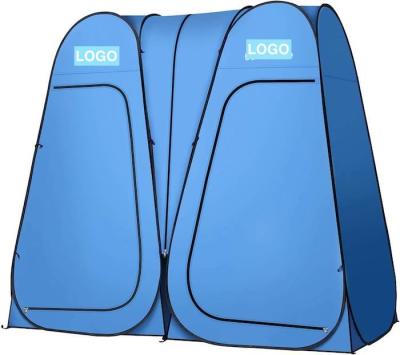 94.5*47.2*74.8Inch Waterproof Blue Polyester 190T Pop Up Privacy Tents With Full Coverage And Instant Setup