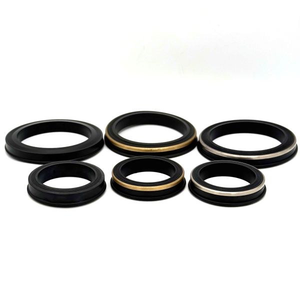 High-Pressure 15,000 PSI Hammer Union Lip Seal with Oilfield Grade NBR and Self-energized Design