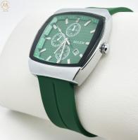 Fashion Sports Luxury Silicone Strap Watches Lage Dial Wrist Quartz Watch