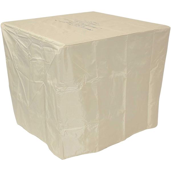 Metal Propane Outdoor Natural Gas Firepit Modern Smokeless Square