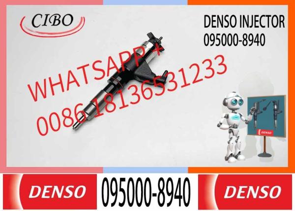 Factory Stock Genuine 095000-8940 Injector for Car Diesel Engine New Condition Common Rail RE530366 DZ100214 Model