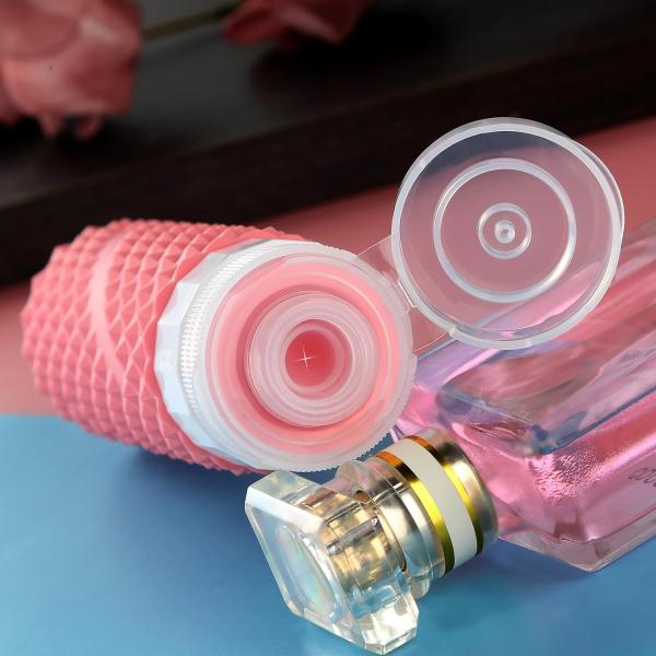 Wide Mouth Refillable Silicone Travel Bottle Set Leak Proof 90ml