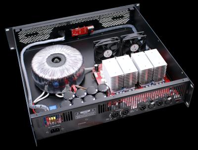 T8 de 2 X 800W amplificador de potência profissional em 2U 482 × 429,5 × 88 mm