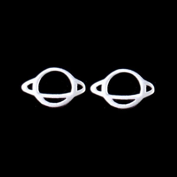 Pendant argenté de la plaine 925 purs sans univers en pierre Saturn/bijoux d'anniversaire