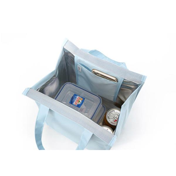 600D Polyester L/S Size Lunch Cooler Bags With Waterproof Aluminum Film