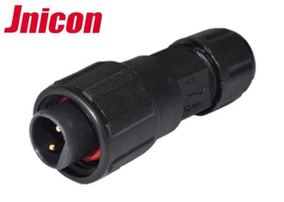 Pin impermeável plástico do contato da liga de cobre de conectores circulares 300V 10A