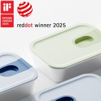 Container en verre pour nourriture à déverrouiller facilement avec une main