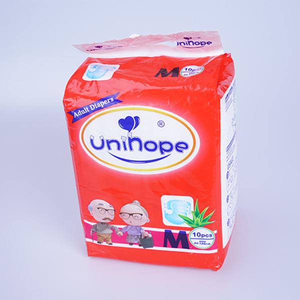 Super Soft Non-Woven Fabric Top Sheet Adult Diaper with Soft Breathable Absorption